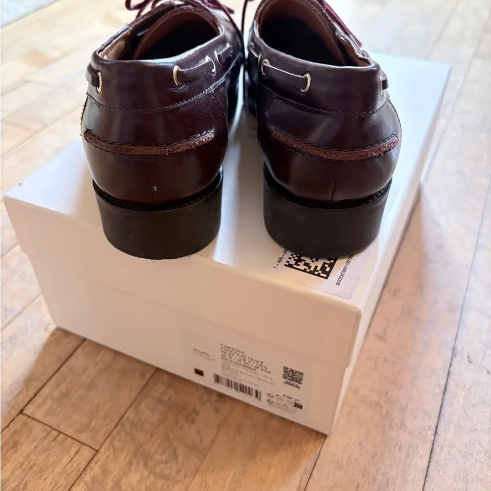 Sezane Caroline Leather Mocassin Loafers